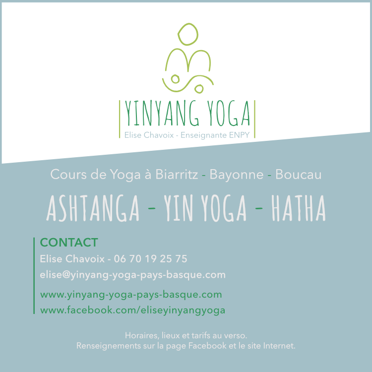 projeto YinYang Yoga País Basco - identidade visual - flyer 3